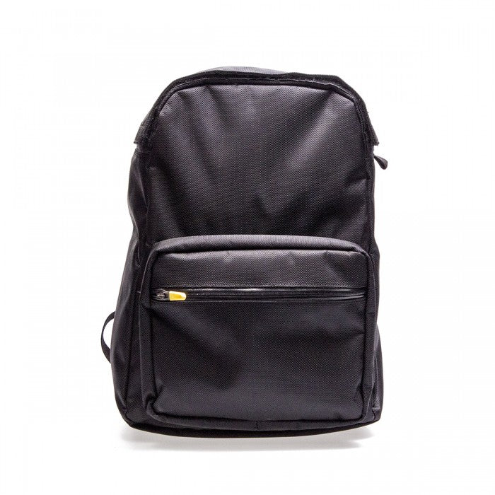 black transport backpack