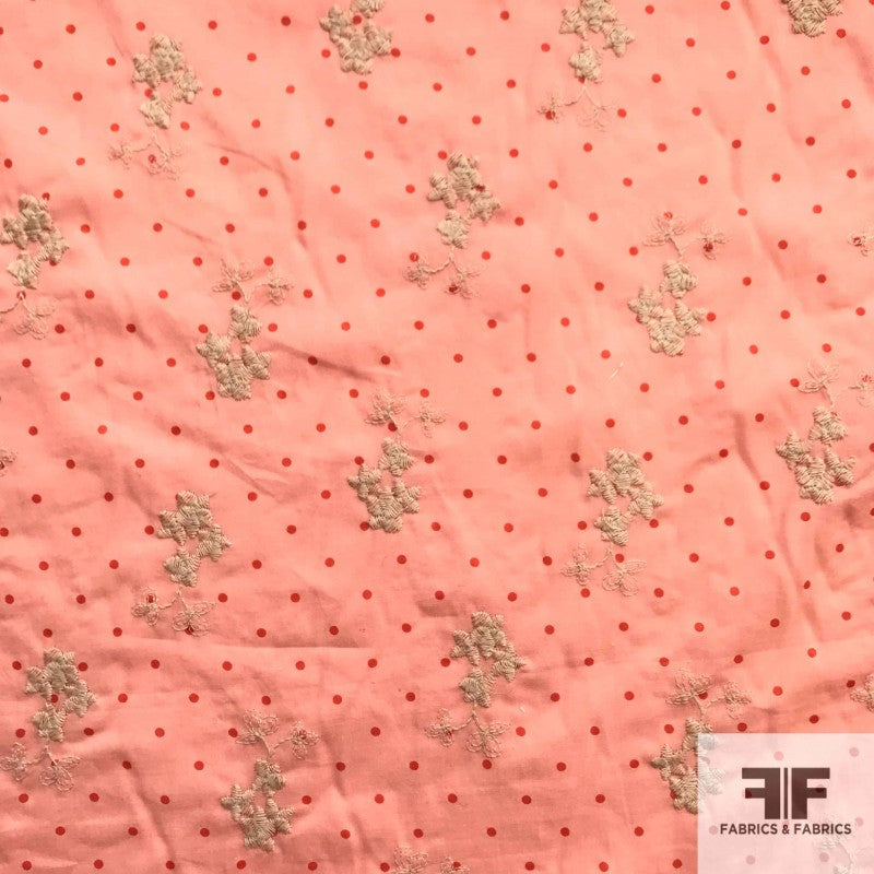 Embroidered Cotton Fabrics | FABRICS & FABRICS NYC – Fabrics & Fabrics