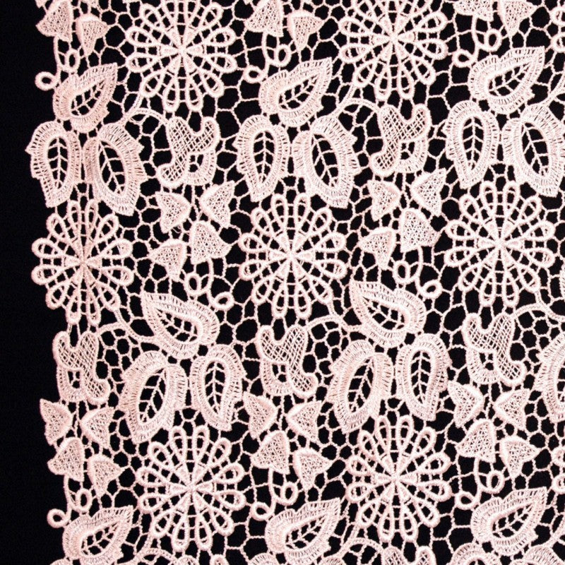 Guipure Lace Trimming – 40530 – Burgundy