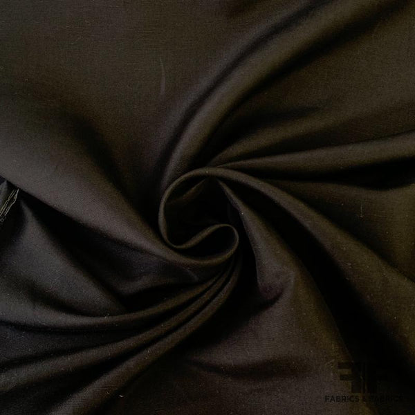 Silk Linen - Black | FABRICS & FABRICS – Fabrics & Fabrics