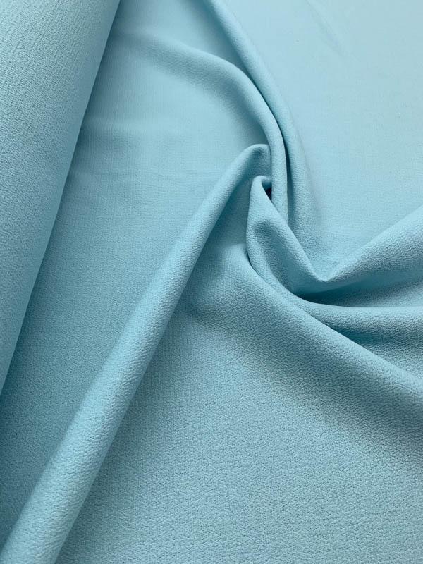 Italian Quality Double Wool Crepe - Powder Blue