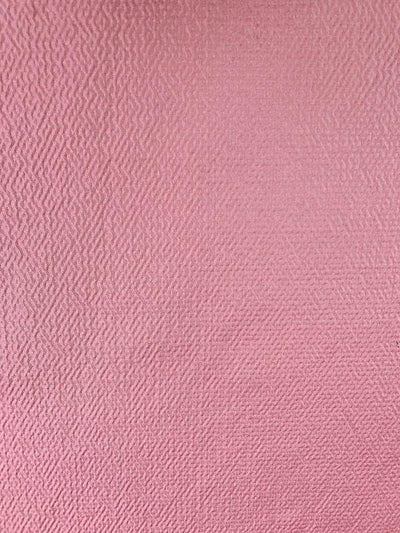 Hammered Look Double-Sided Brocade - Pink / Taupe