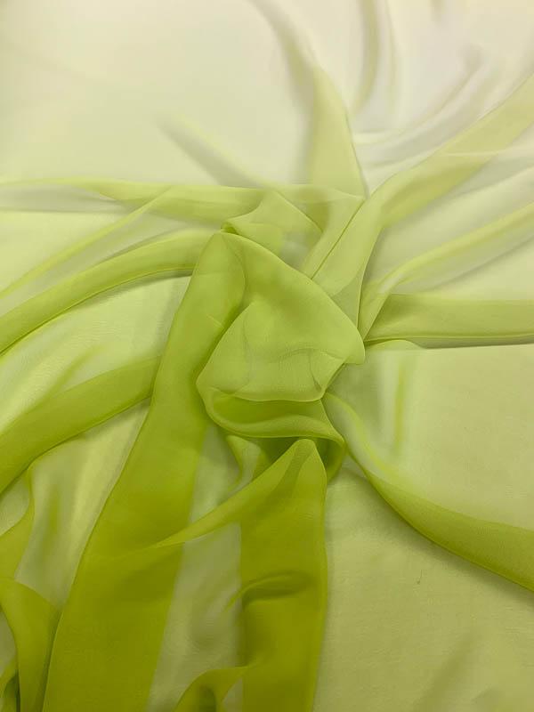 light green chiffon fabric