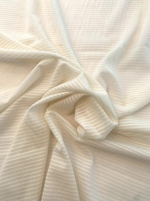 pleated silk chiffon fabric