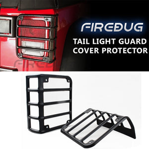 Firebug 2007-2018 Jk Taillight Covers Stainless Steel Matte Black, Wra –  Firebugmoto