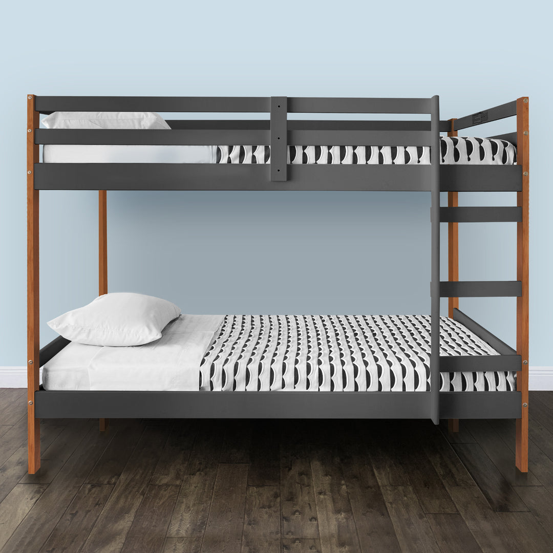 Letto Bunk Bed - Natural and Grey