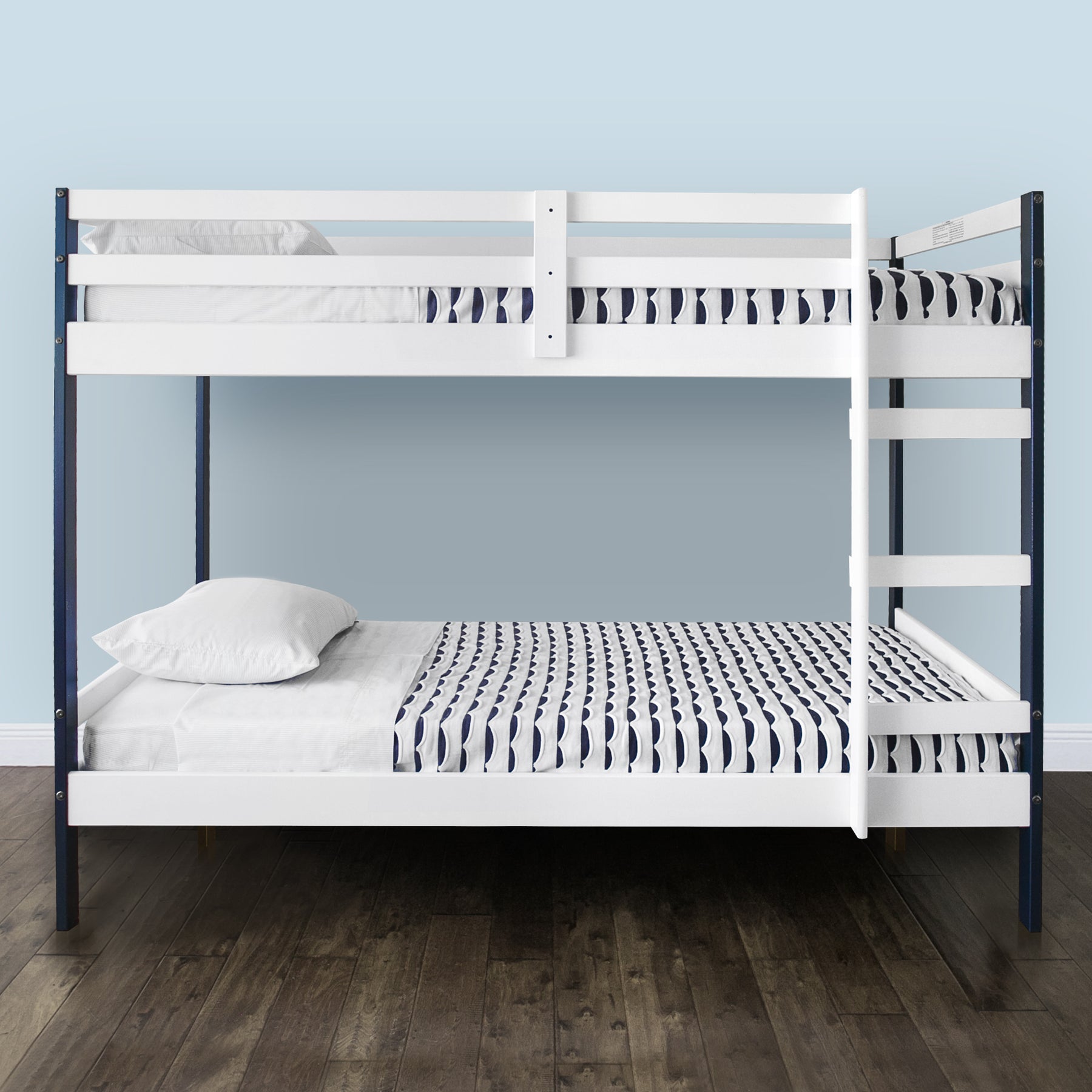 Letto Bunk Bed - Navy and White