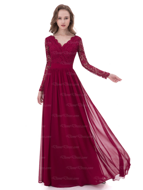 floor length dresses cheap