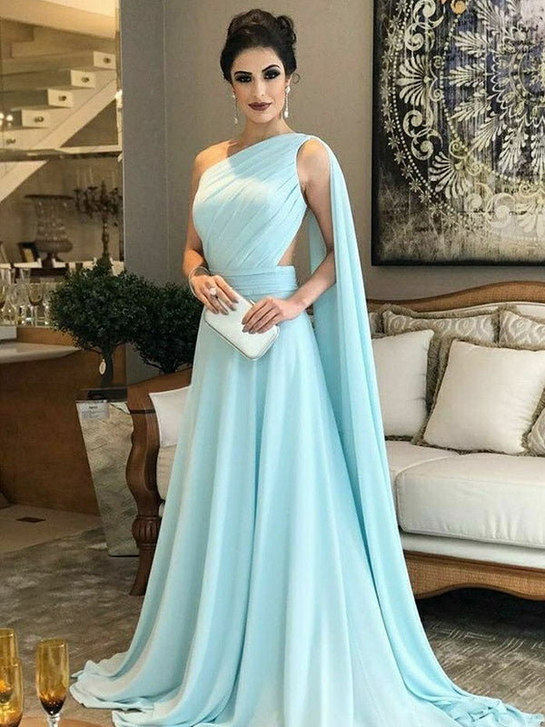 chiffon prom dress