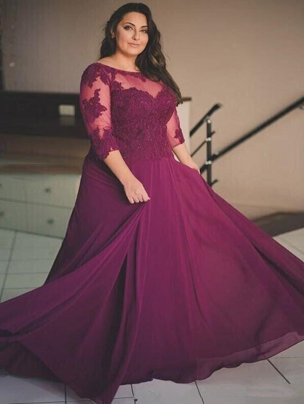 cheap plus size burgundy dresses