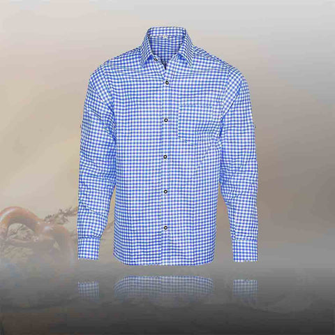 Bavarian Checkered Shirt for Men