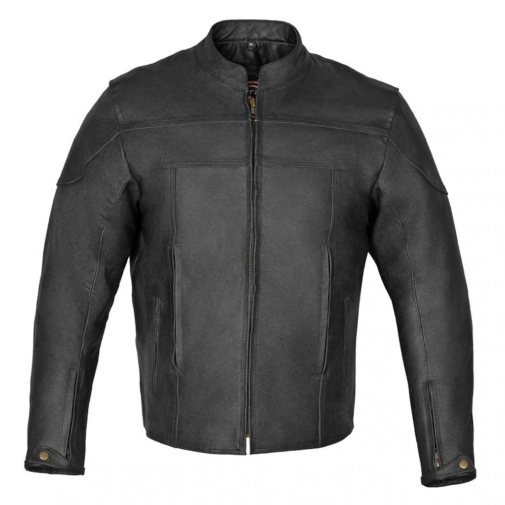 Classic Motorcycle Jackets Black Motorbike jacket leather Touring ...