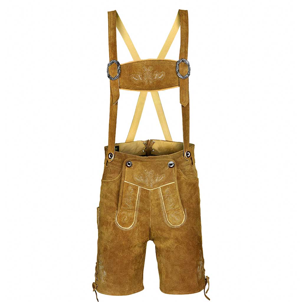 Authentic Bavarian Leather Lederhosen | German Men Oktoberfest Costume ...