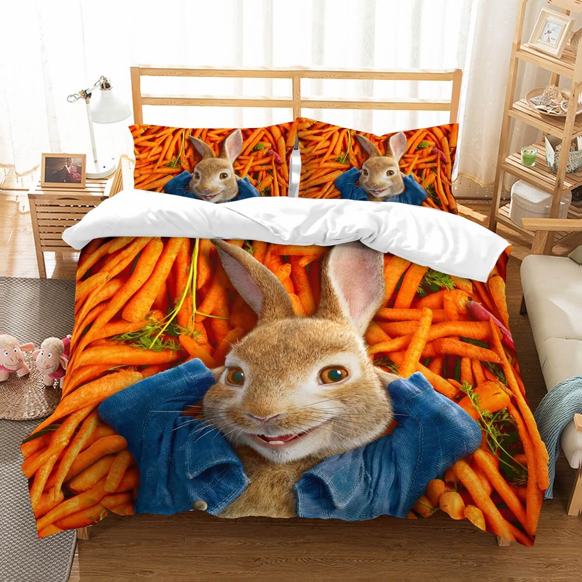 3d Customize Peter Rabbit Bedding Set Duvet Cover Set Bedroom Set
