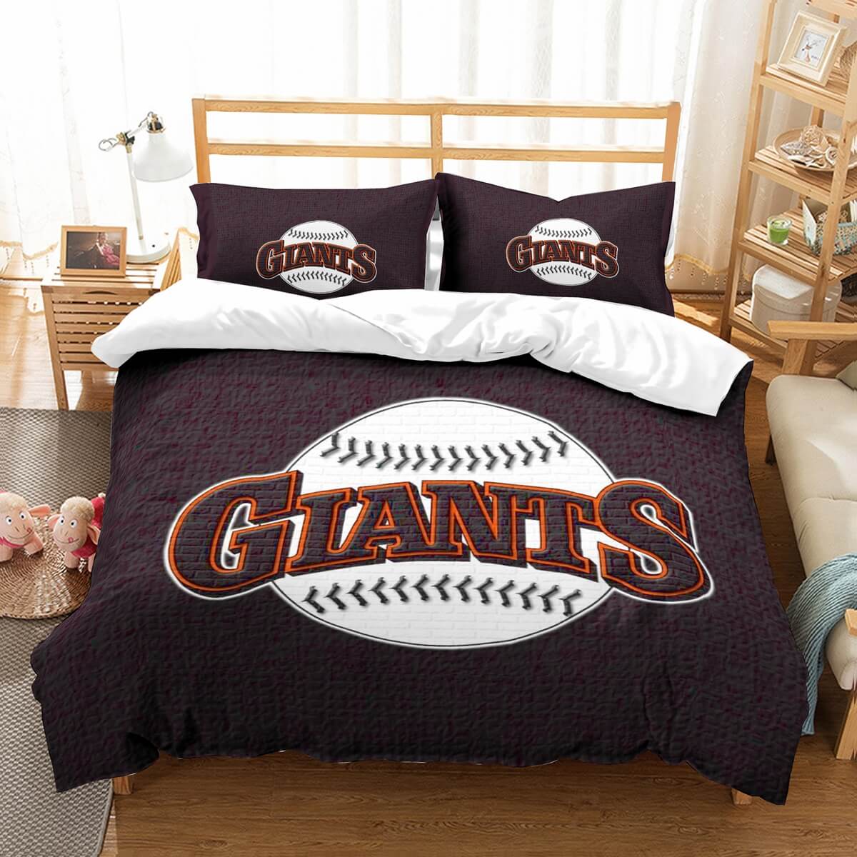 3d Customize San Francisco Giants Bedding Set Duvet Cover Set