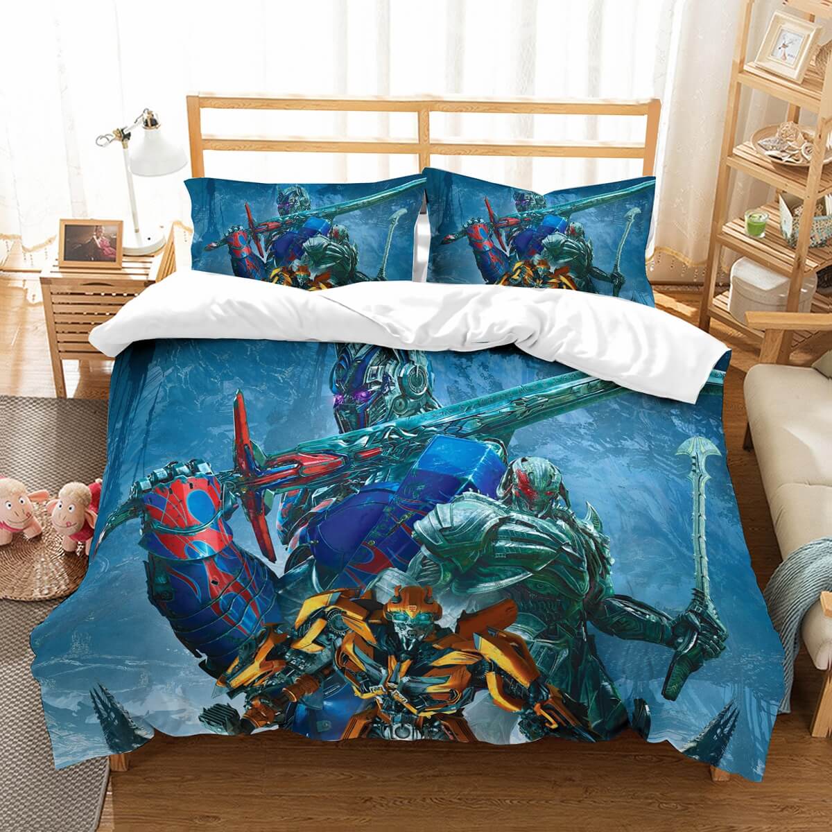 3d Customize Transformers The Last Knight Bedding Set Duvet Cover