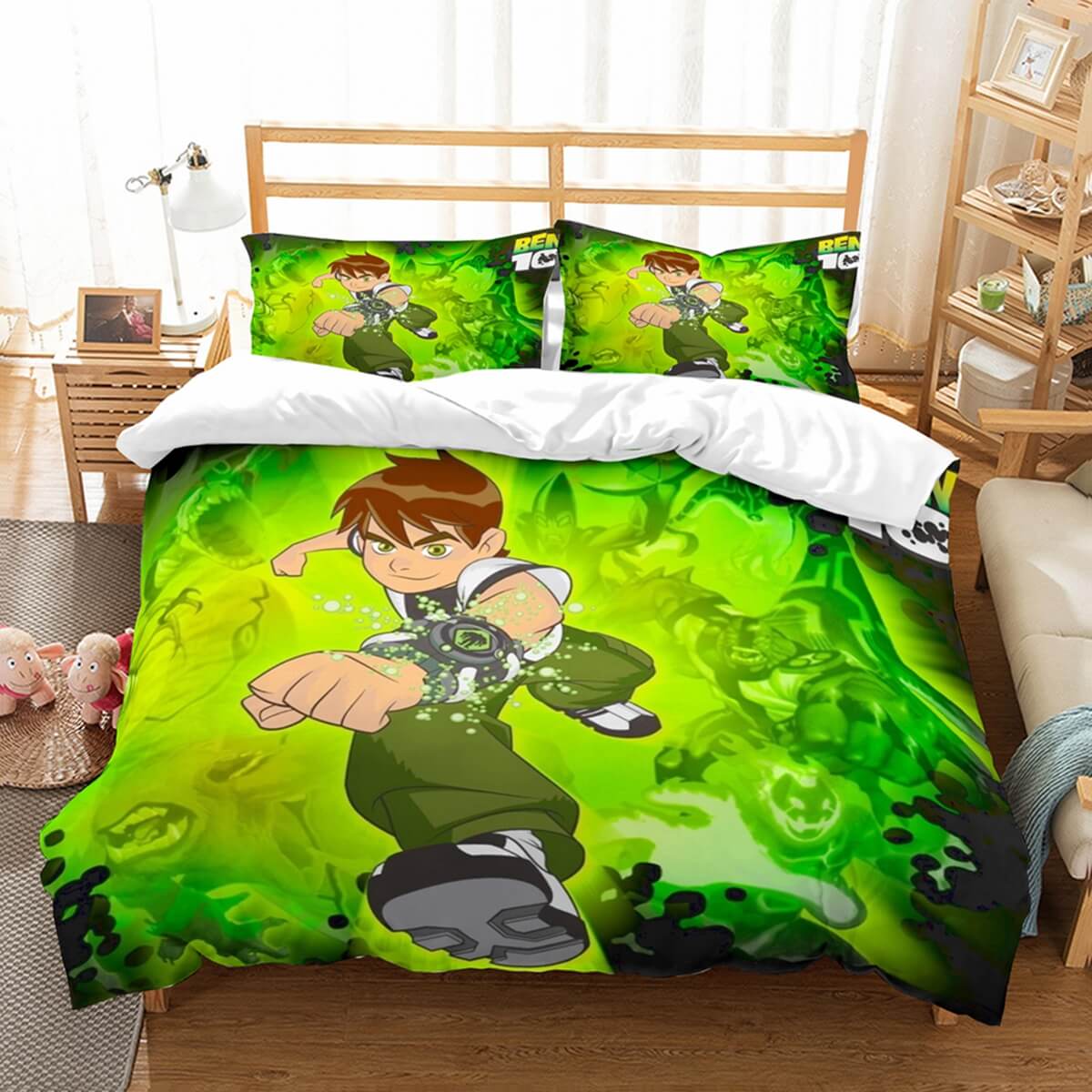 3d Customize Ben 10 Bedding Set Duvet Cover Set Bedroom Set