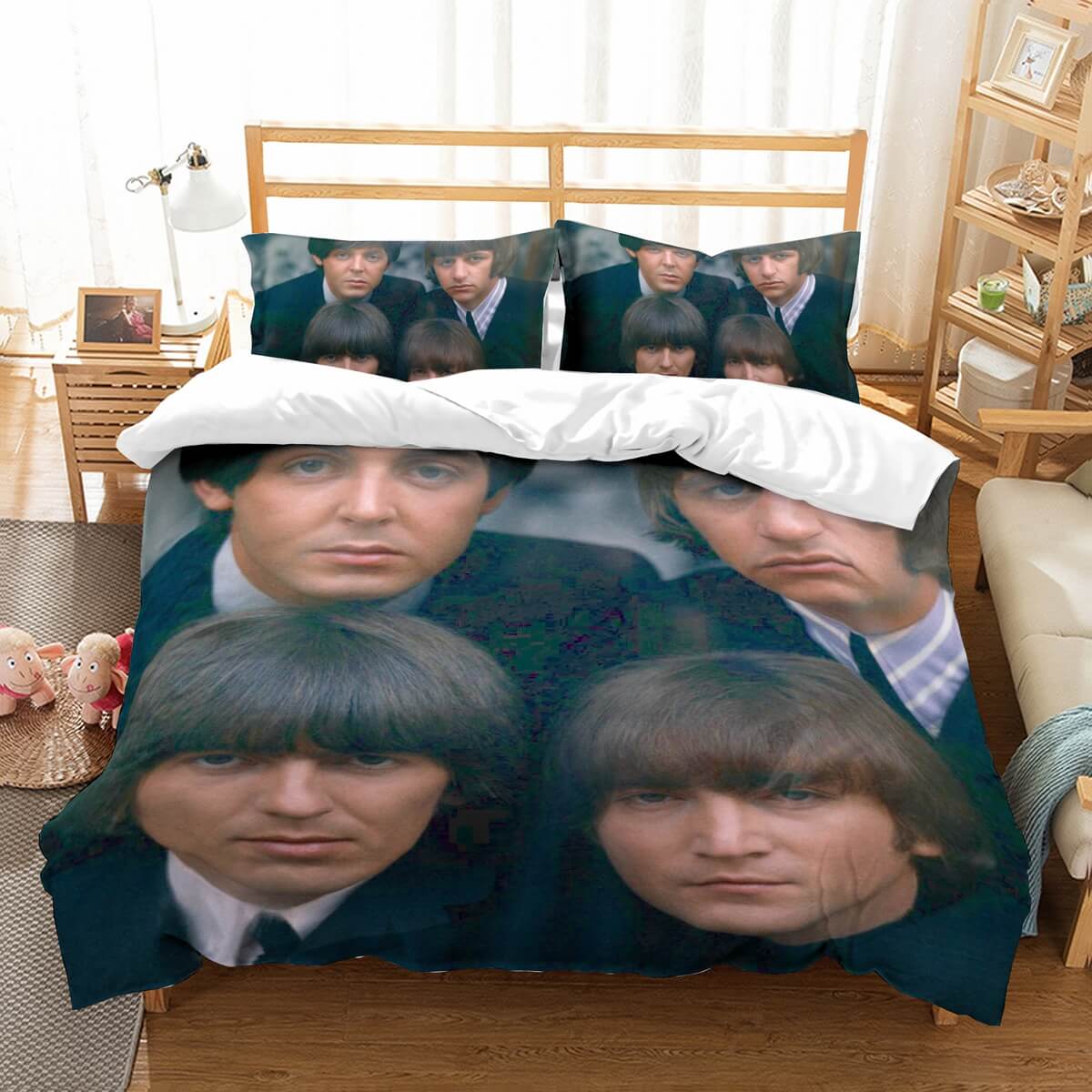 3d Customize The Beatles Bedding Set Duvet Cover Set Bedroom Set