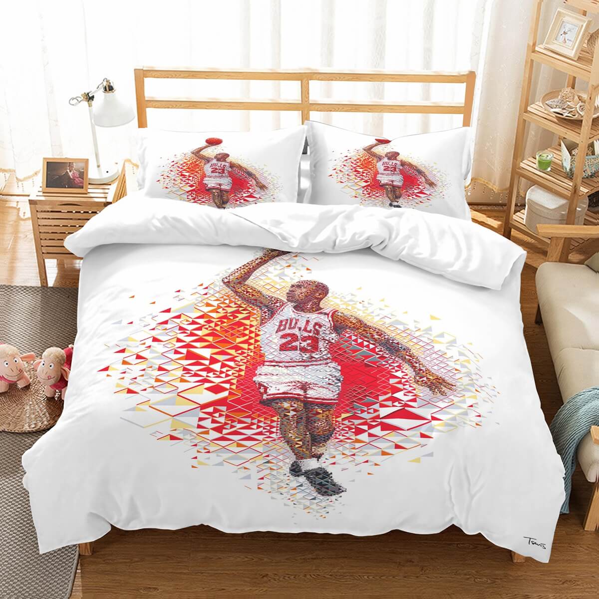 3d Customize Micheal Jordan Bedding Set Duvet Cover Set Bedroom