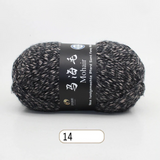 Mohair Wool Marled Tweed Yarn 100 g