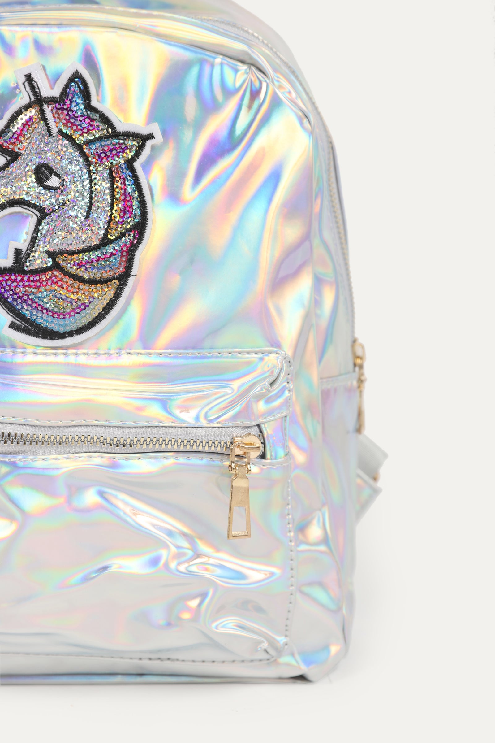 sequin backpack