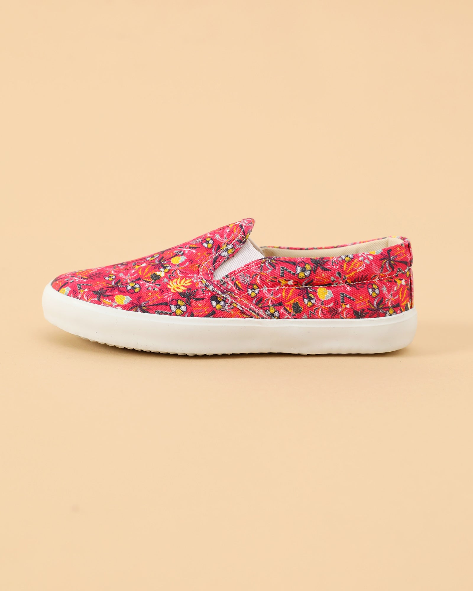 Floral Canvas Shoes - Outfitters