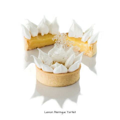 Little black pastry box lemon meringue pastry delivery dessert box