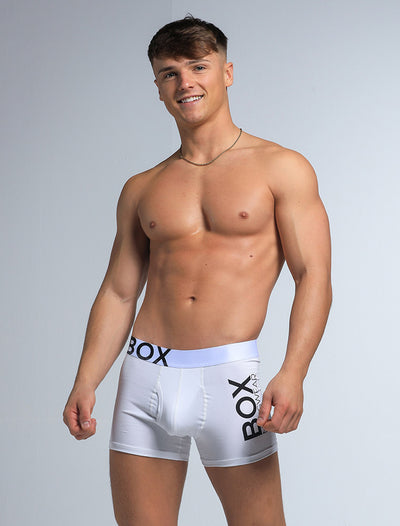 New soft Blue Box mens boxer shorts by Box Menswear – Box