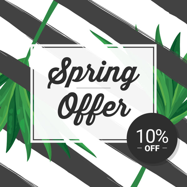 2017 Spring offer - 10% off