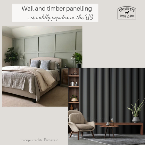 wall panelling trend blog post by vintage-etc