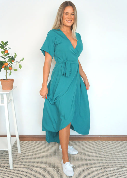 How to Keep a Wrap Dress from Flying Open – NEON STAR