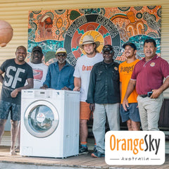 Orange Sky volunteers at Lockhart River