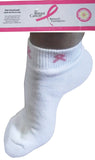 Pink Ribbon Socks - Supports Breast Cancer Research