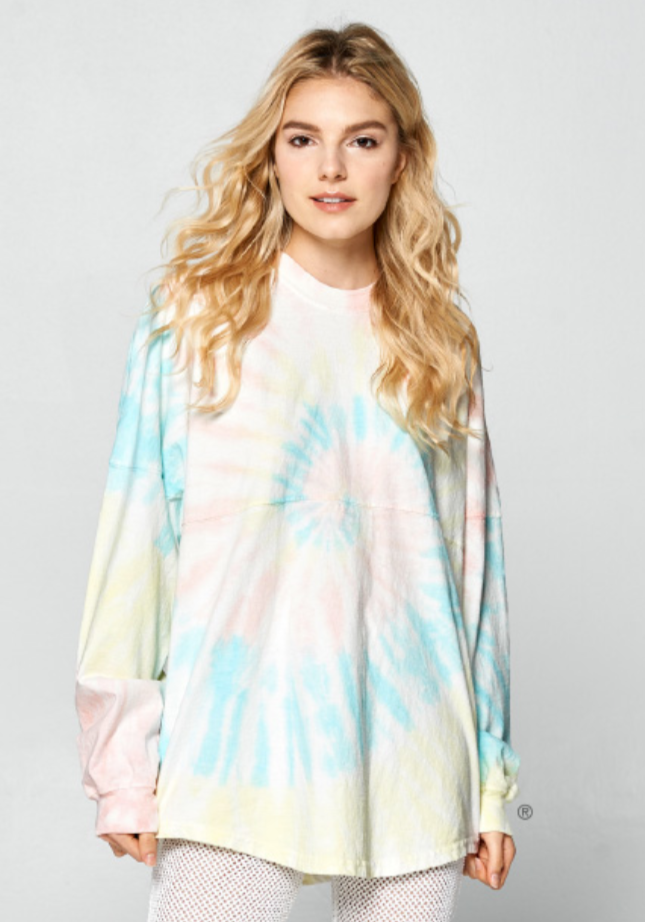 tie dye spirit jersey