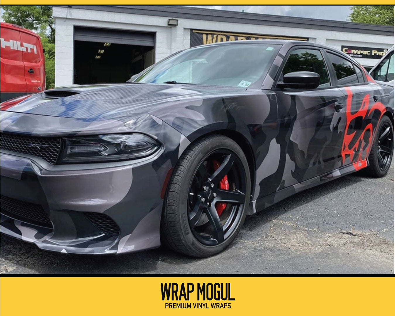 Hellcat Logo Decal Kit | Wrap Mogul Premium Vinyl Wraps