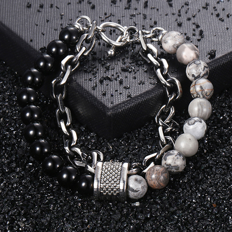 Clash Double Layer Bracelet - Man's Manor