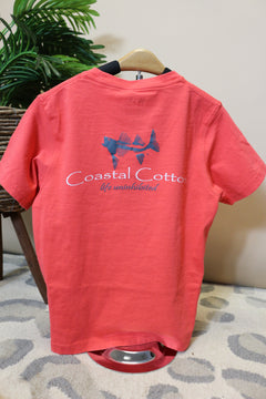 Youth Coastal Cotton Chili Pepper Tee