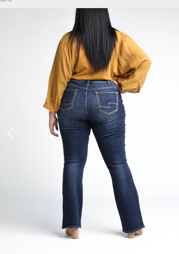 silver plus size jeans