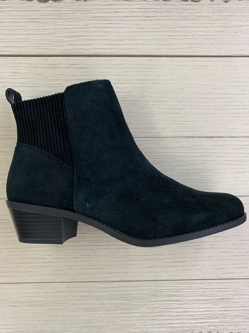 vionic devon suede bootie