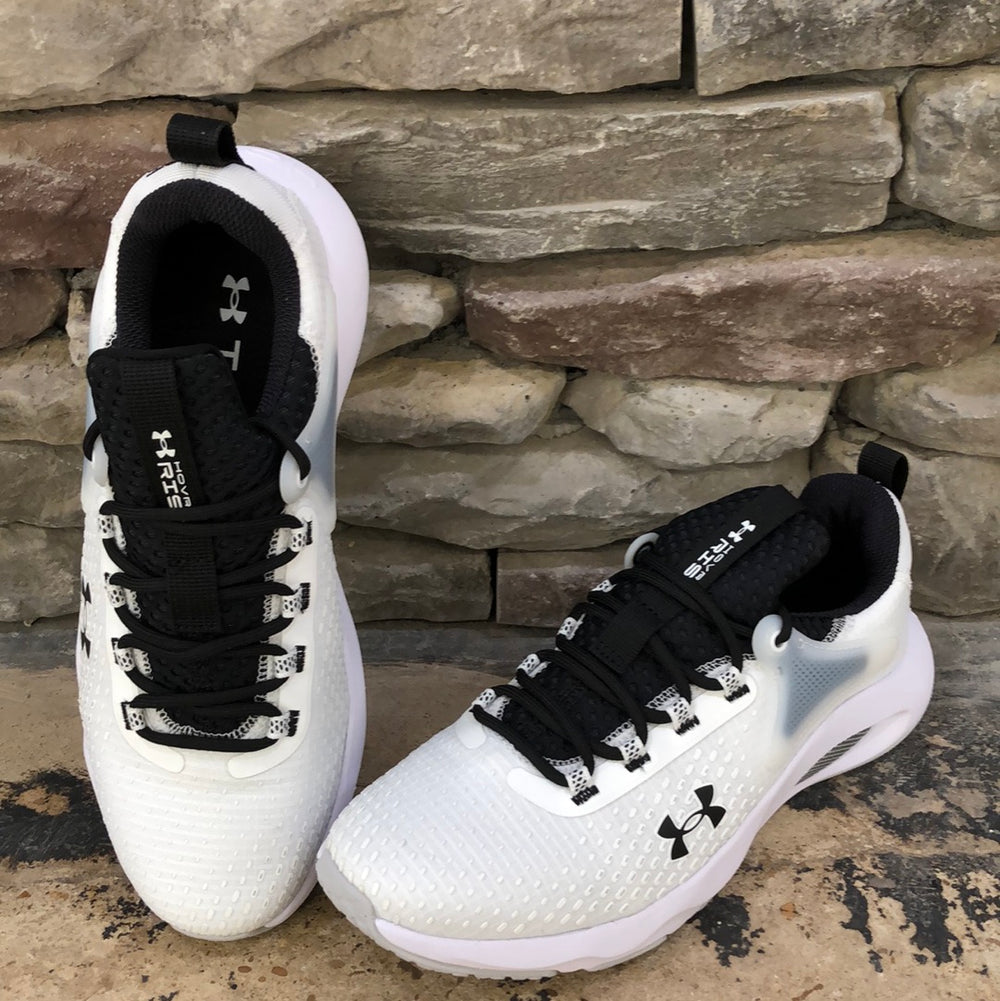 Mens Under Armour Rise 4 Training White Sneakers – Dales Clothing Inc