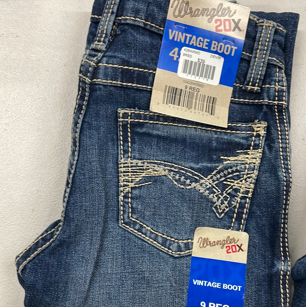 Boys Wrangler 20X Vintage Bootcut Slim Fit Jean – Dales Clothing Inc