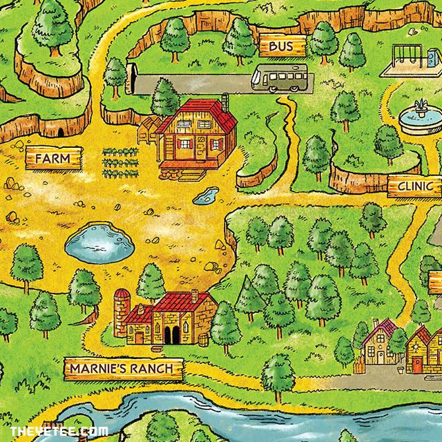 Stardew Valley Map The Yetee