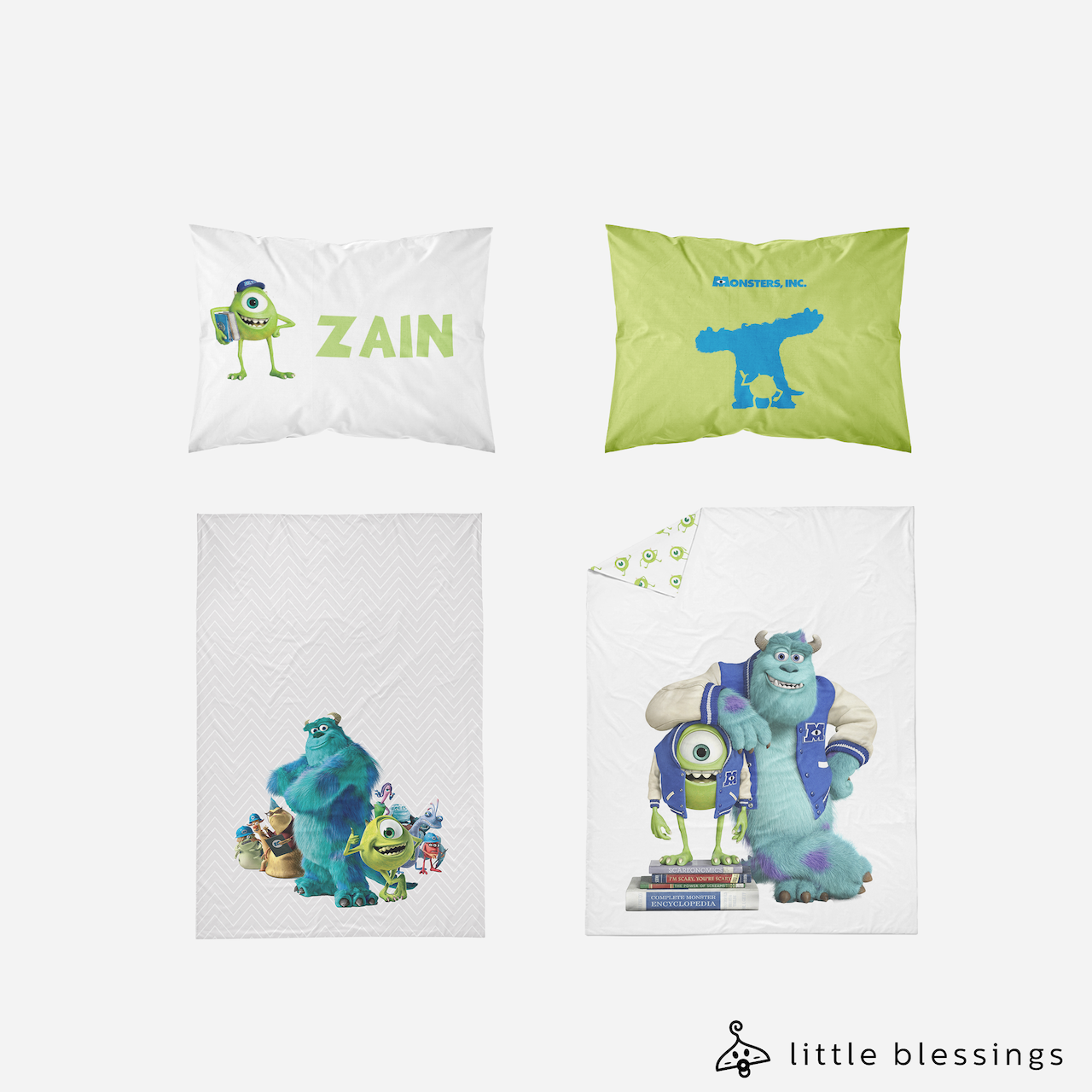 Monsters Inc Bed Set Little Blessings Egypt