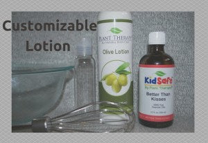 Plant Therapy DIY KidSafe Hand Lotion with Better Than Kisses Essential Oils