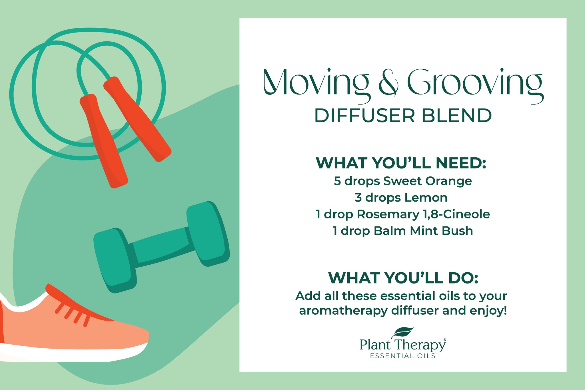 Moving & Grooving Diffuser Blend