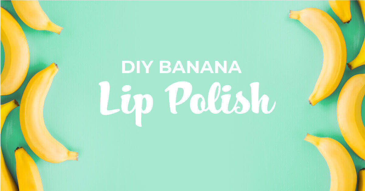 DIY Banana Lip Polish