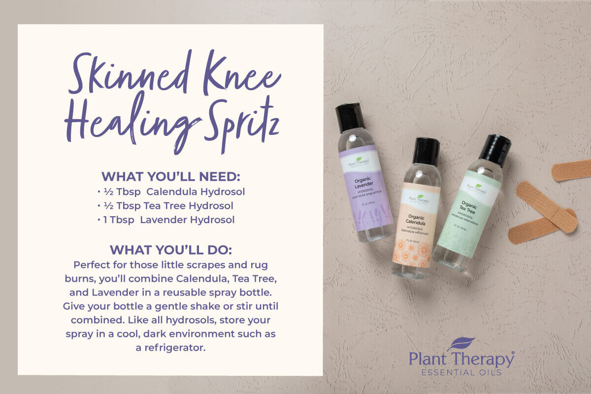 Skinned Knee Healing Spritz DIY