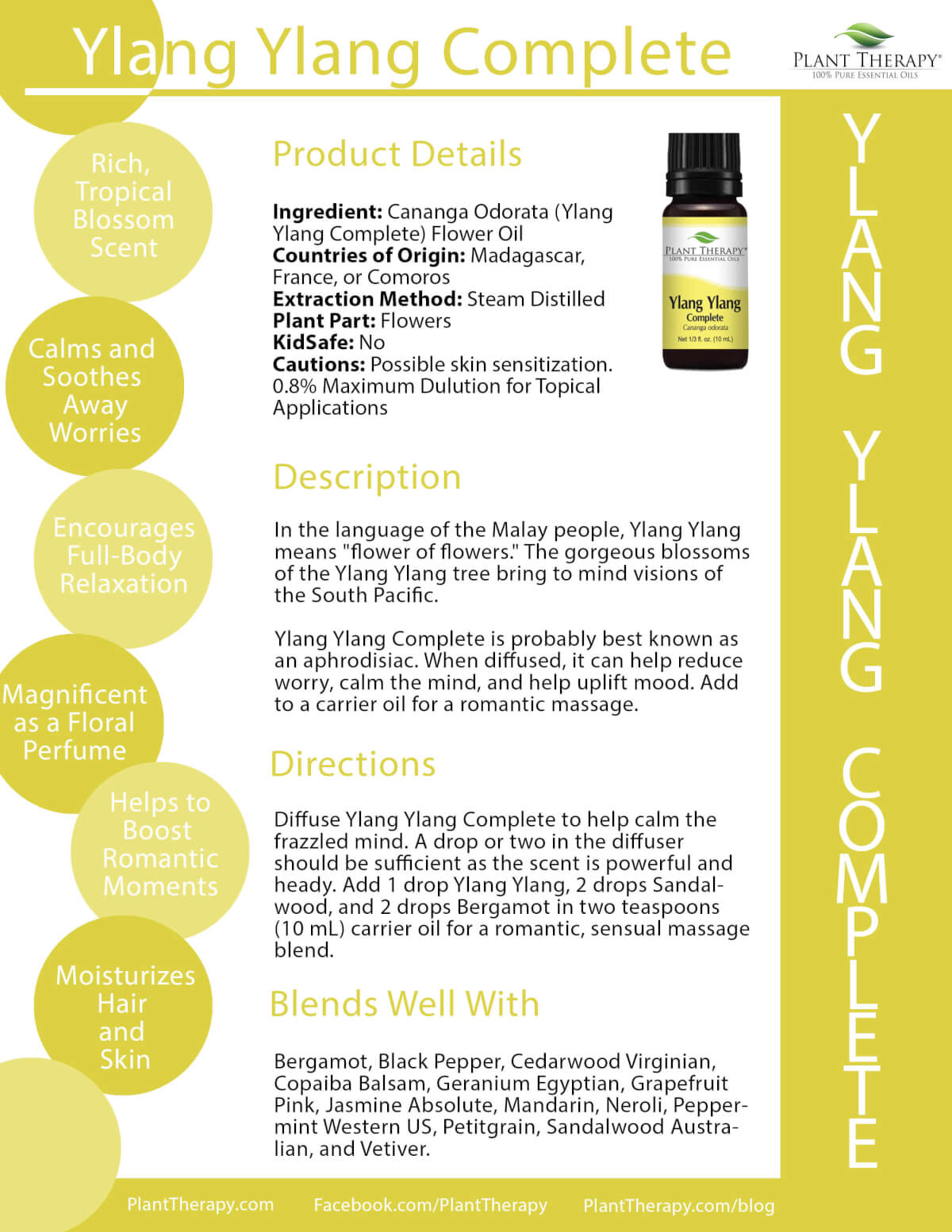 Ylang Ylang Complete Product Sheet