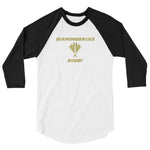 Diamondbacks Rugby 3/4 sleeve raglan shirt
