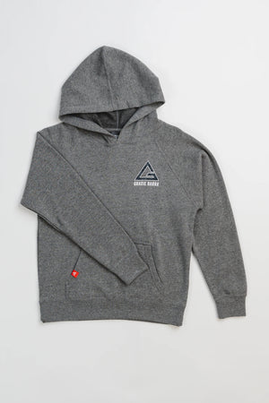 Legacy Shadow Youth Hoodie - Grey - GB Wear
